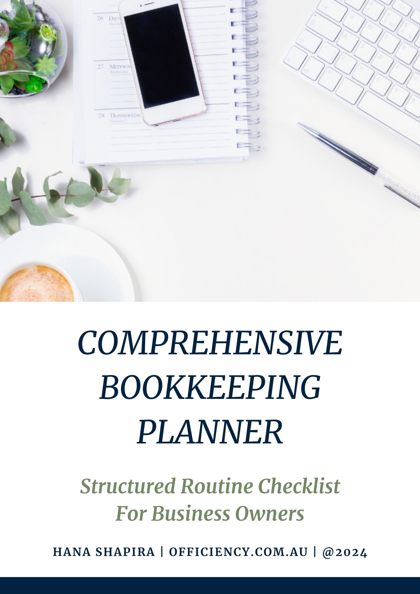 Comprehensive Bookkeeping Planner